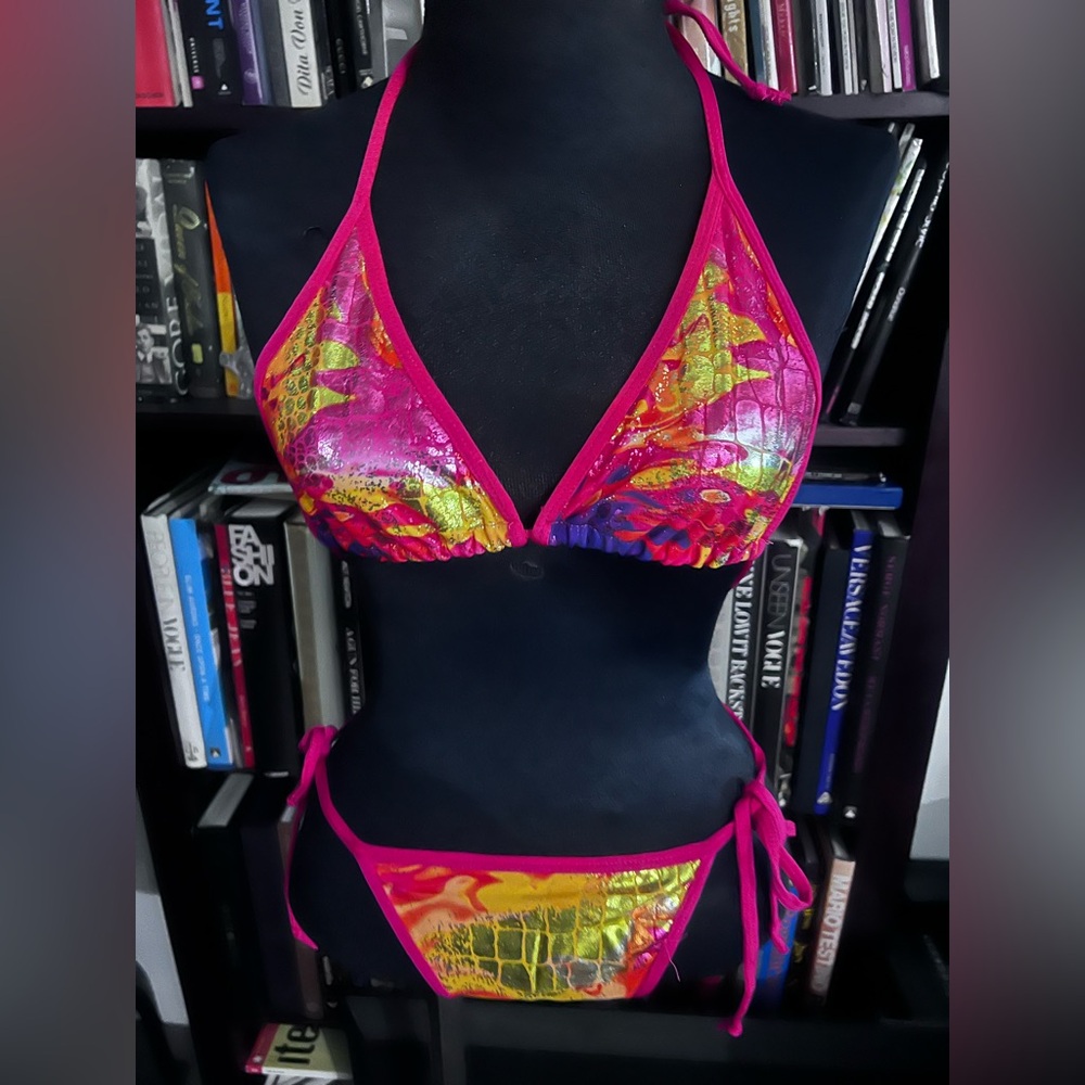 Colorful Women's Bikini Set